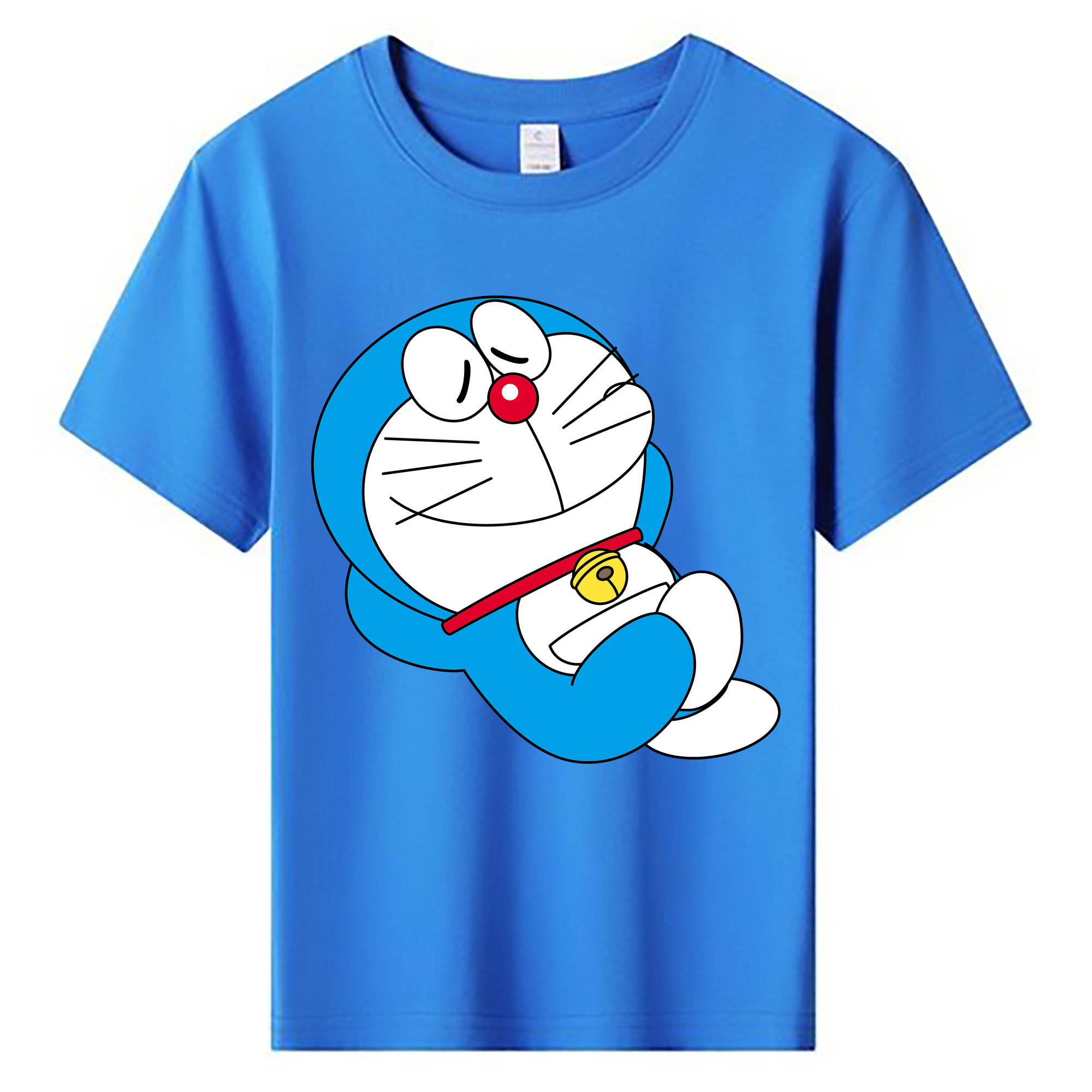 （画像用） ドラえもん Doraemon 綿100％キッズTシャツ（フロントプリント）